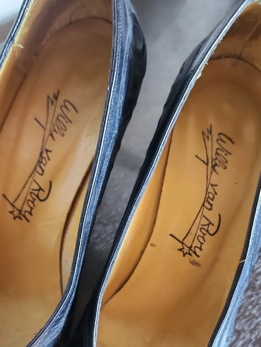 RARE✨️WILLY VAN ROOY Vintage Black Pumps
